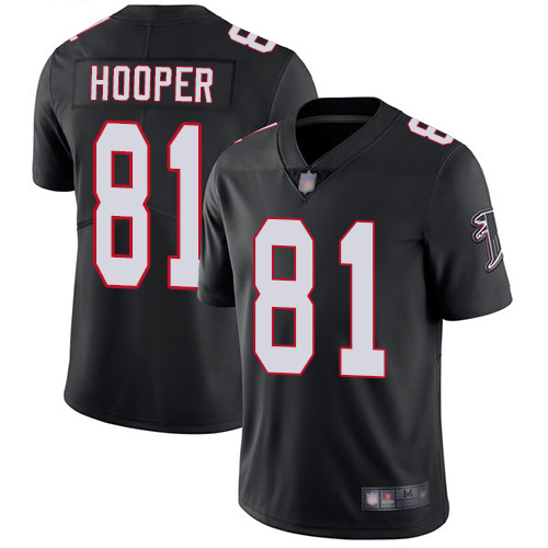 Atlanta Falcons Limited Black Men Austin Hooper Alternate Jersey NFL Football #81 Vapor Untouchable->atlanta falcons->NFL Jersey